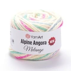 YARNART ALPINE ANGORA MELANGE NEW - EL ÖRGÜ İPİ EBRULİ - 6407