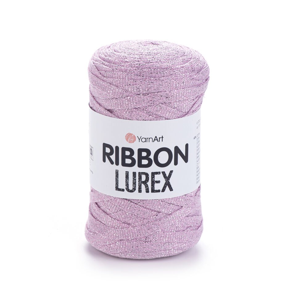 YARNART RIBBON LUREX - SİMLİ, AKSESUAR EL ÖRGÜ İPİ PEMBE - 732