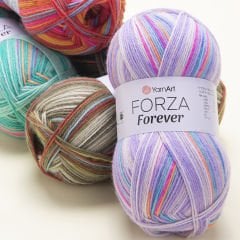 YARNART FORZA FOREVER - EBRULİ EL ÖRGÜ İPİ