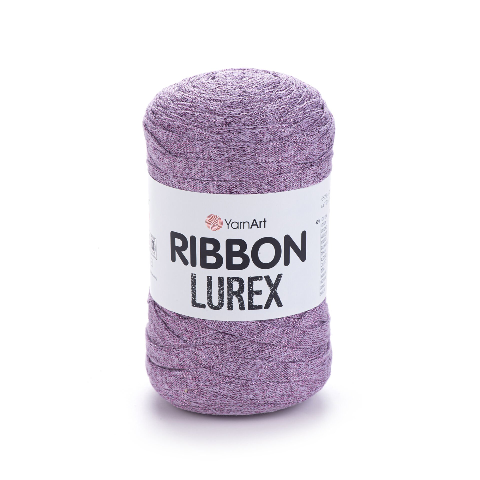 YARNART RIBBON LUREX - SİMLİ, AKSESUAR EL ÖRGÜ İPİ LİLA - 734