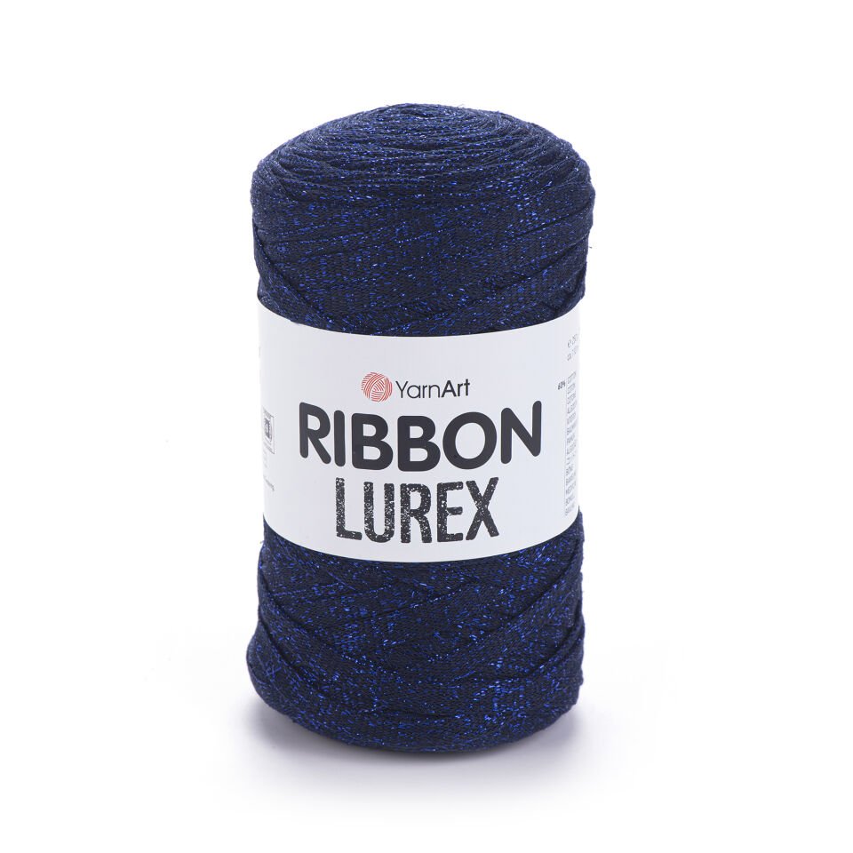 YARNART RIBBON LUREX - SİMLİ, AKSESUAR EL ÖRGÜ İPİ LACİVERT - 740