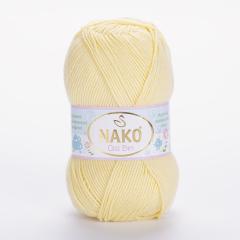 NAKO CİCİ BİO - BEBEK EL ÖRGÜ İPİ SARI - 1421