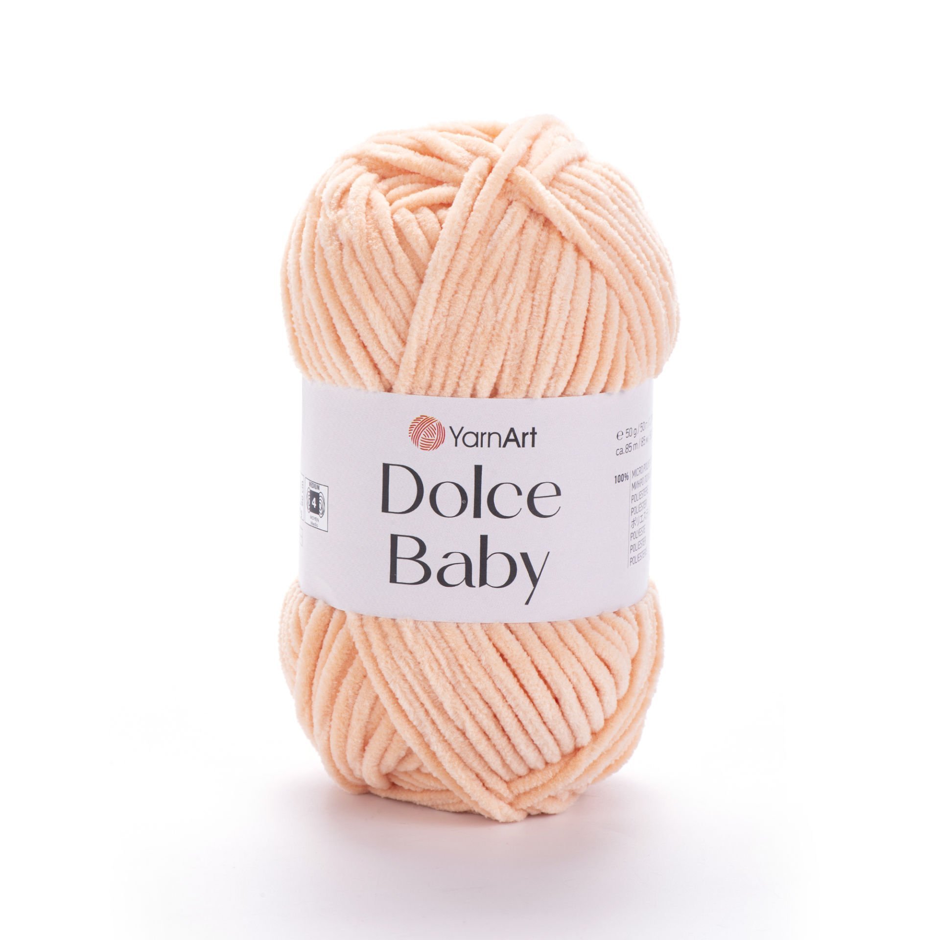 YARNART DOLCE BABY - KADİFE, BEBEK EL ÖRGÜ İPİ YAVRUAĞZI - 773