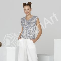 YARNART MELODY - EBRULİ, PARLAK EL ÖRGÜ İPİ EBRULİ - 909