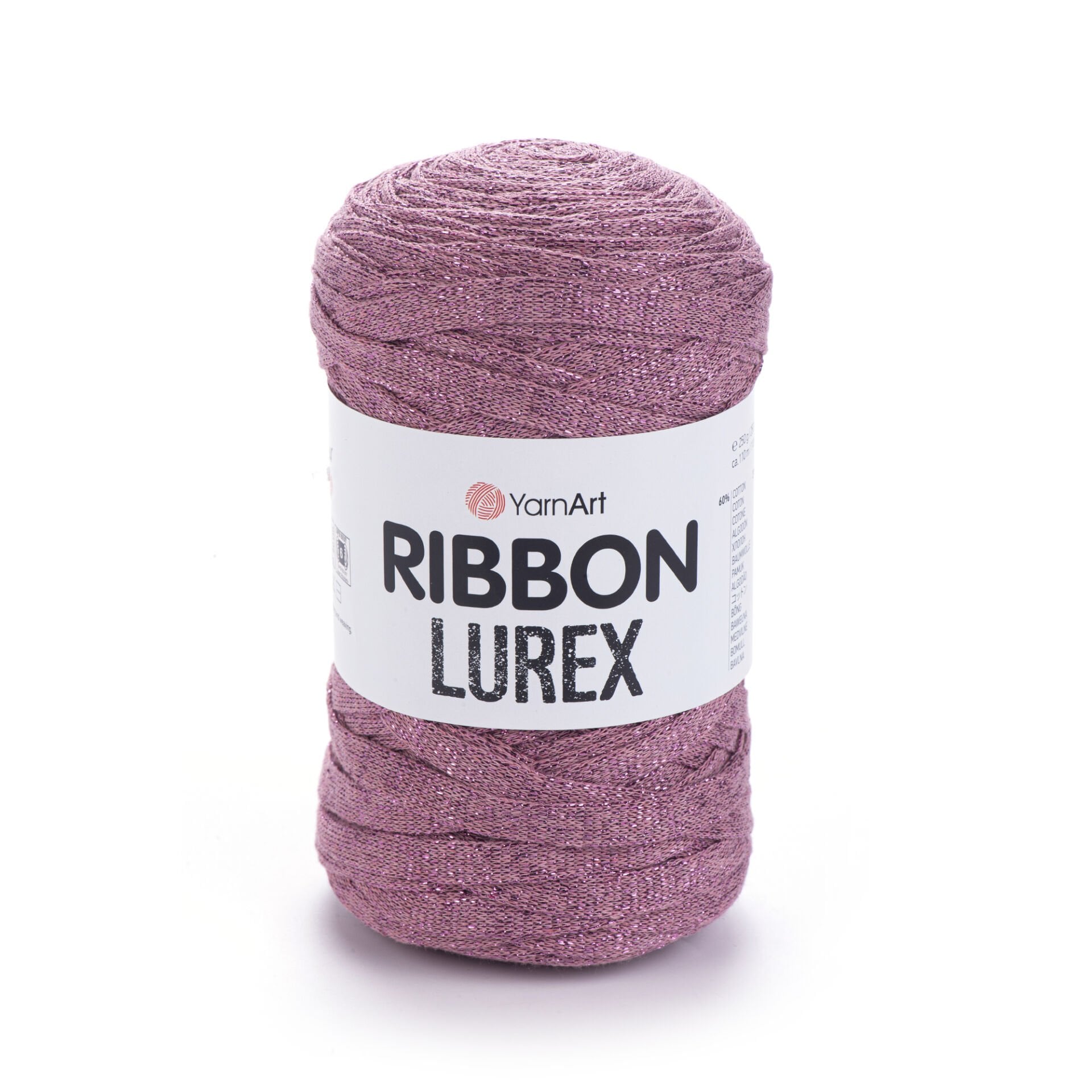 YARNART RIBBON LUREX - SİMLİ, AKSESUAR EL ÖRGÜ İPİ KOYU PEMBE - 743