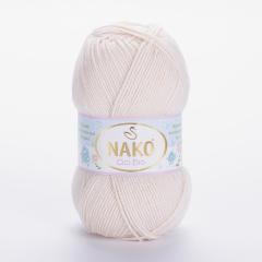 NAKO CİCİ BİO - BEBEK EL ÖRGÜ İPİ KREM - 10889