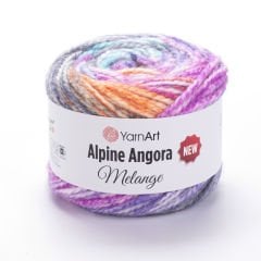 YARNART ALPINE ANGORA MELANGE NEW - EL ÖRGÜ İPİ EBRULİ - 6415