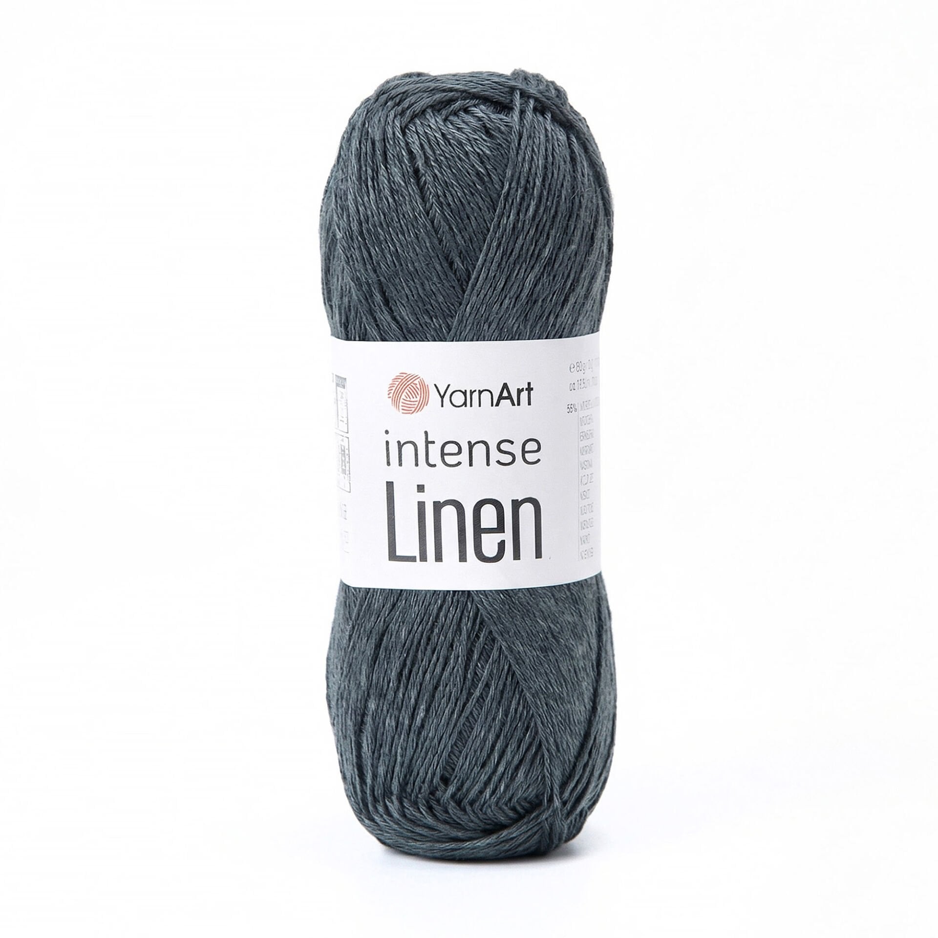 YARNART INTENSE LINEN - ÖRGÜ İPİ ANTRASİT - 4134