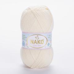 NAKO CİCİ BİO - BEBEK EL ÖRGÜ İPİ AÇIK SARI - 11454