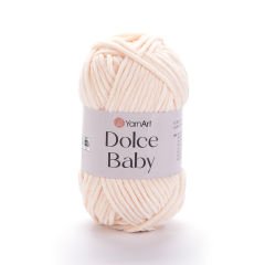 YARNART DOLCE BABY - KADİFE, BEBEK EL ÖRGÜ İPİ AÇIK YAVRUAĞZI - 779