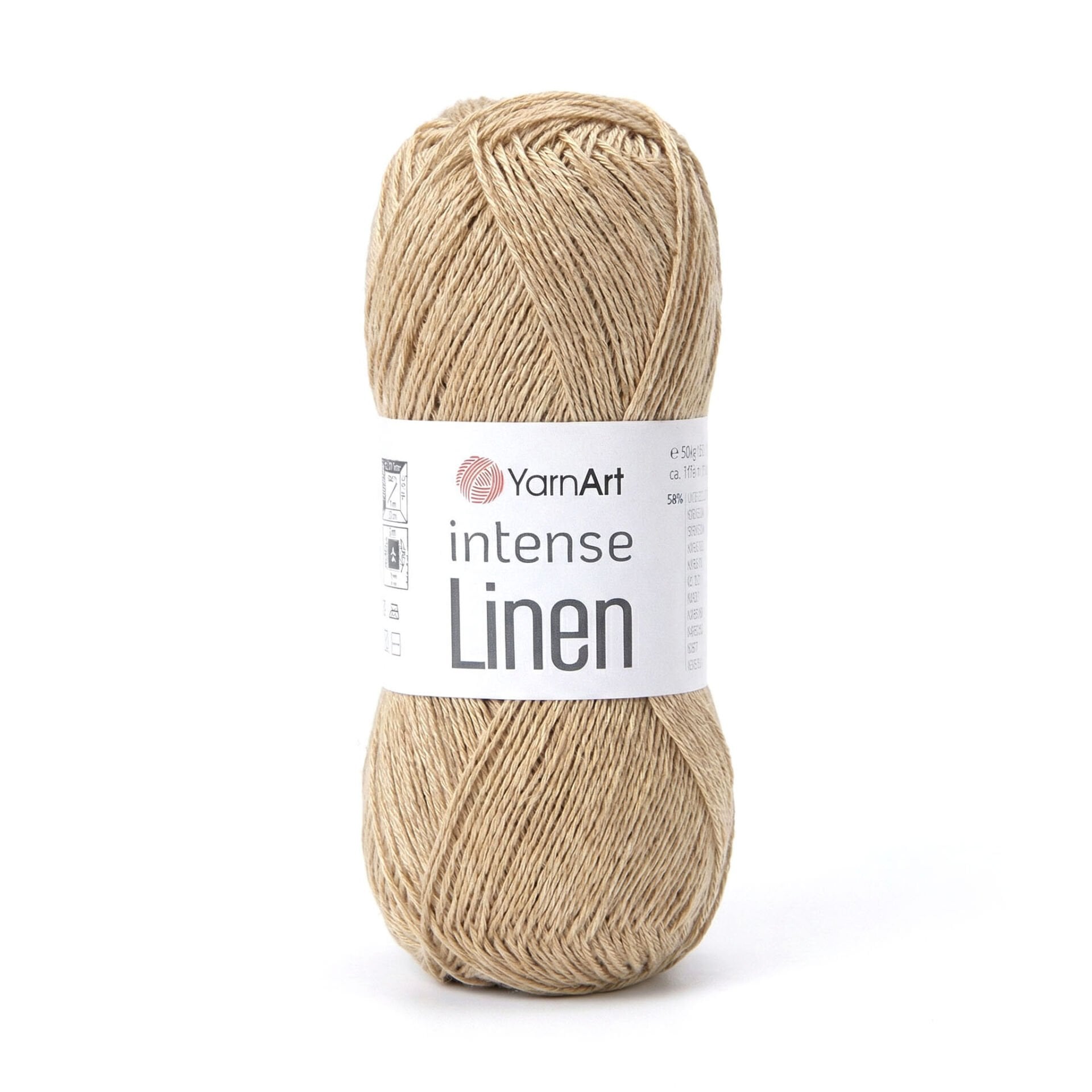 YARNART INTENSE LINEN - ÖRGÜ İPİ BEJ - 4104