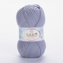 NAKO CİCİ BİO - BEBEK EL ÖRGÜ İPİ GRİ - 12636