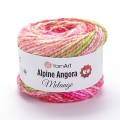YARNART ALPINE ANGORA MELANGE NEW - EL ÖRGÜ İPİ EBRULİ - 6417