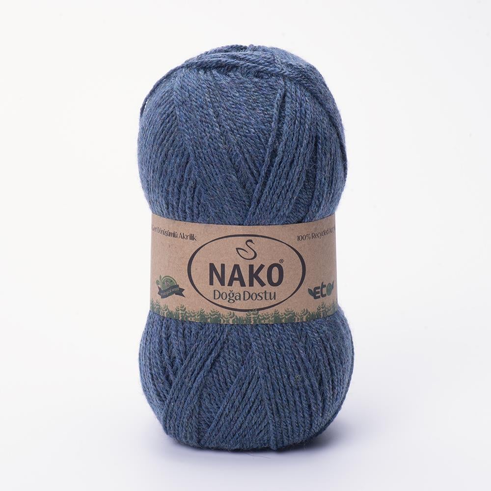 NAKO DOĞA DOSTU - EL ÖRGÜ İPİ PETROL MAVİSİ - 40015