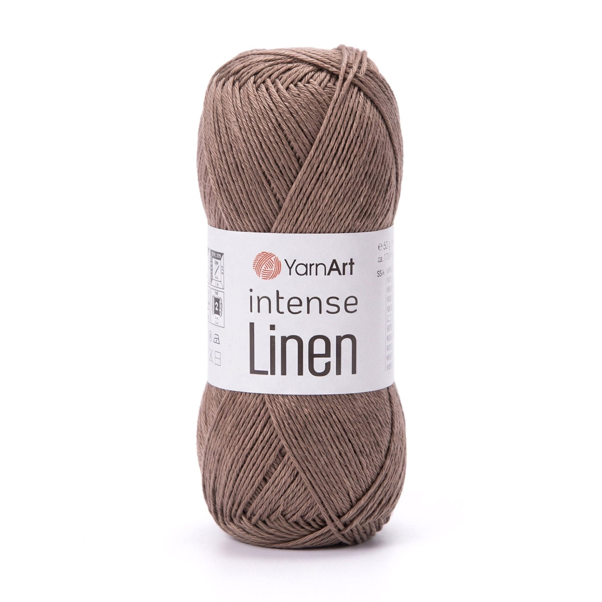 YARNART INTENSE LINEN - ÖRGÜ İPİ KAHVERENGİ - 4118