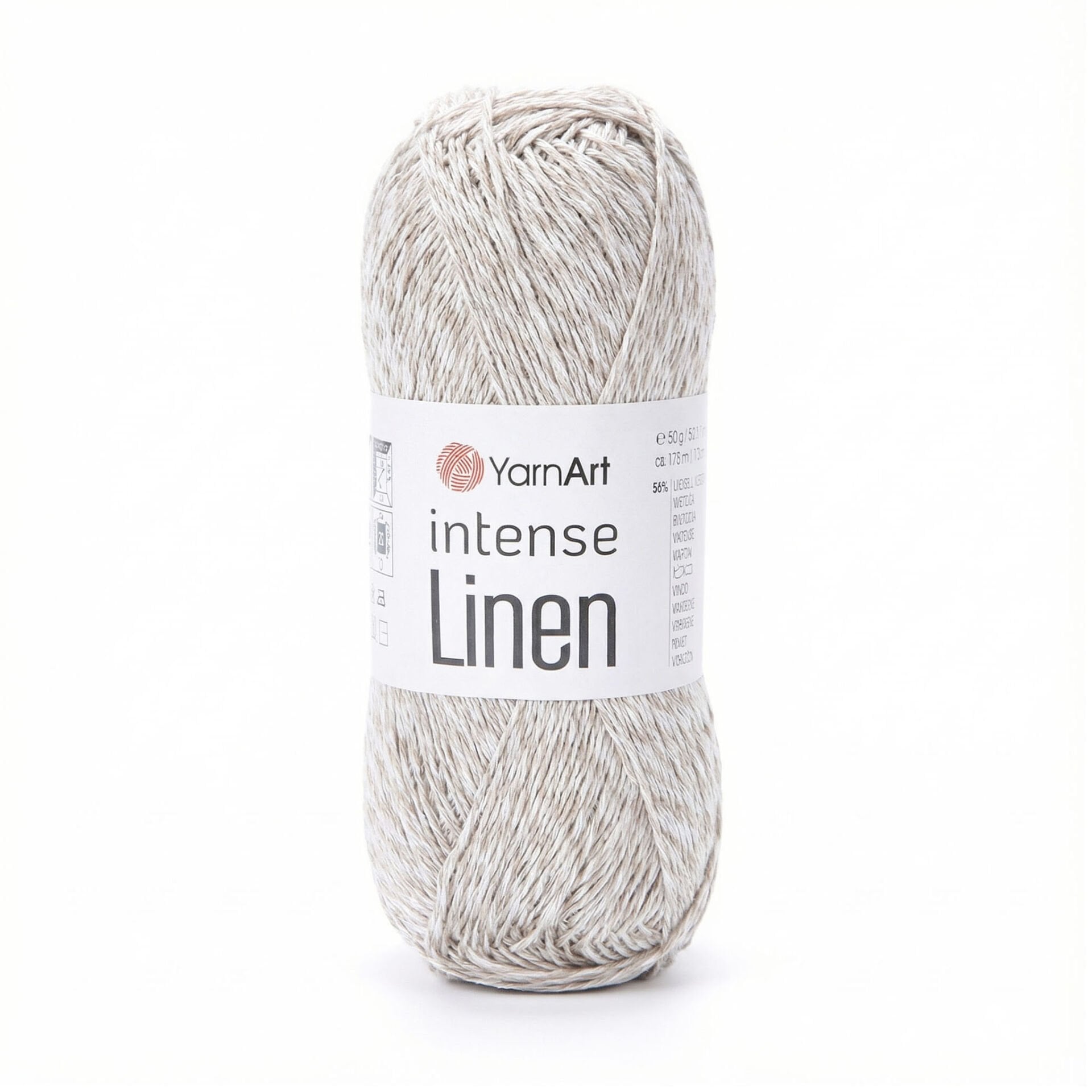 YARNART INTENSE LINEN - ÖRGÜ İPİ KIRIK BEYAZ - 4100