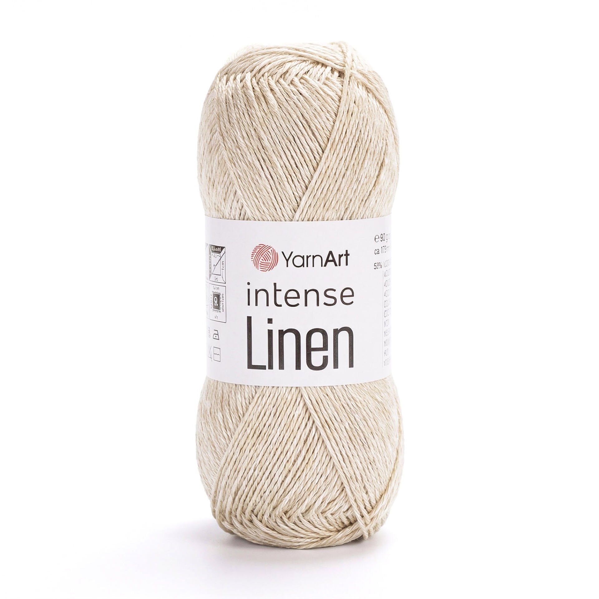 YARNART INTENSE LINEN - ÖRGÜ İPİ KREM - 4101