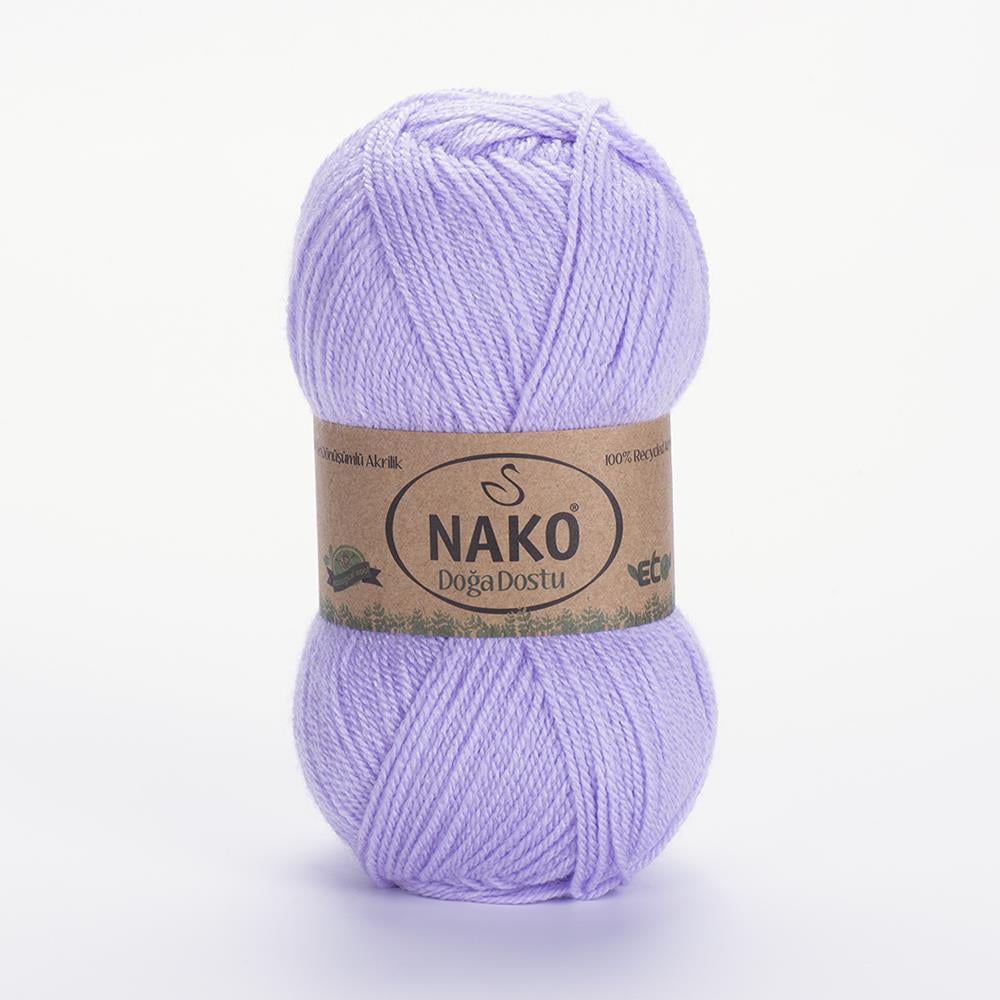 NAKO DOĞA DOSTU - EL ÖRGÜ İPİ LİLA - 40049