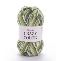 YARNART CRAZY COLOR - EBRULİ EL ÖRGÜ İPİ EBRULİ - 115