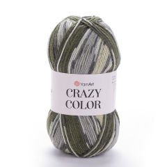 YARNART CRAZY COLOR - EBRULİ EL ÖRGÜ İPİ EBRULİ - 15999