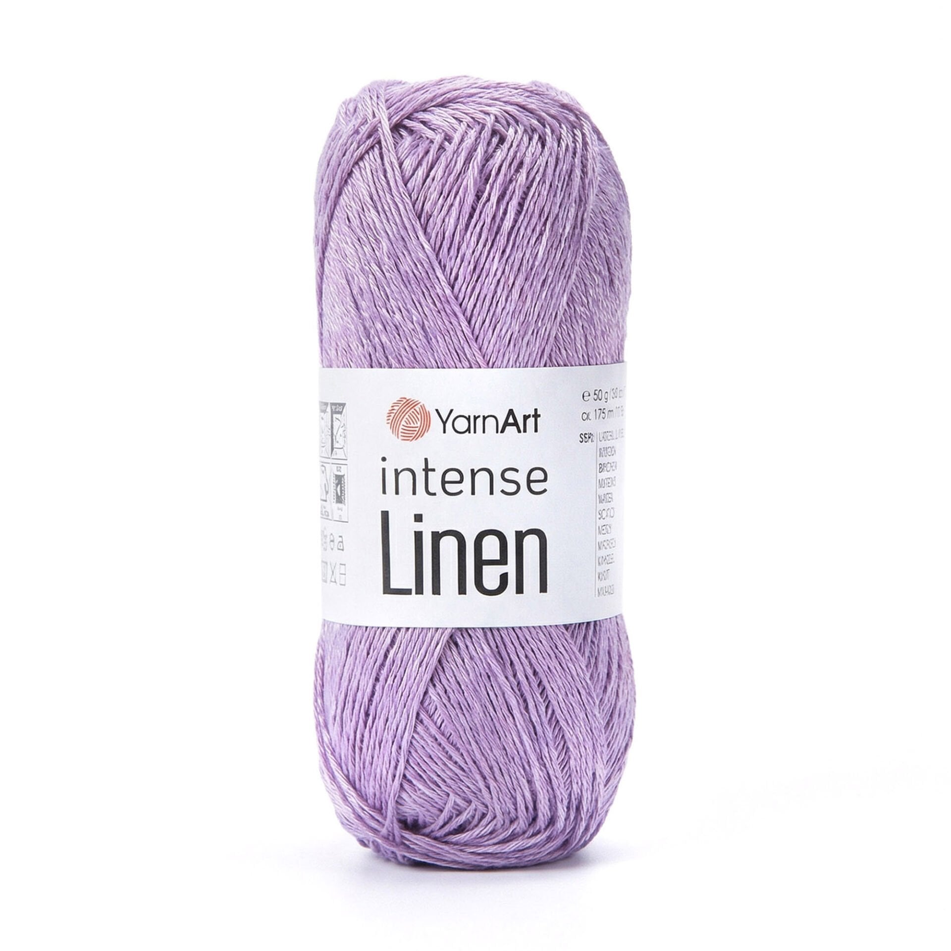 YARNART INTENSE LINEN - ÖRGÜ İPİ LİLA - 4111