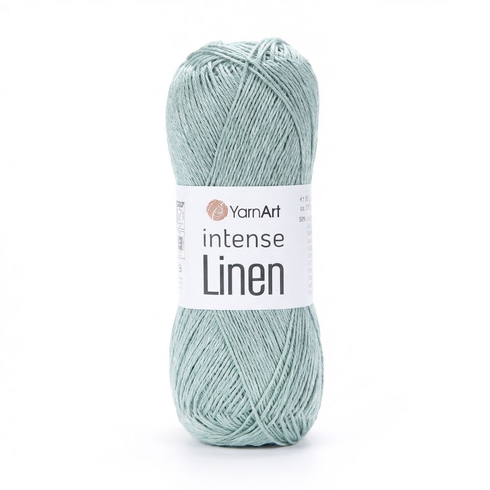YARNART INTENSE LINEN - ÖRGÜ İPİ MAVİ - 4122