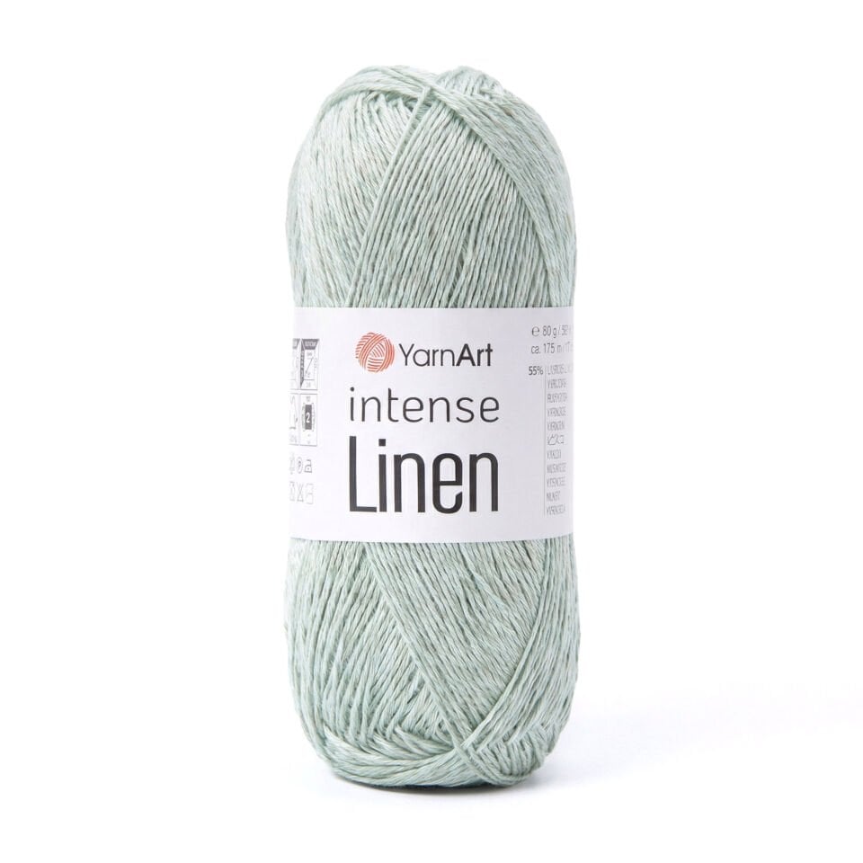 YARNART INTENSE LINEN - ÖRGÜ İPİ MAVİ - 4123