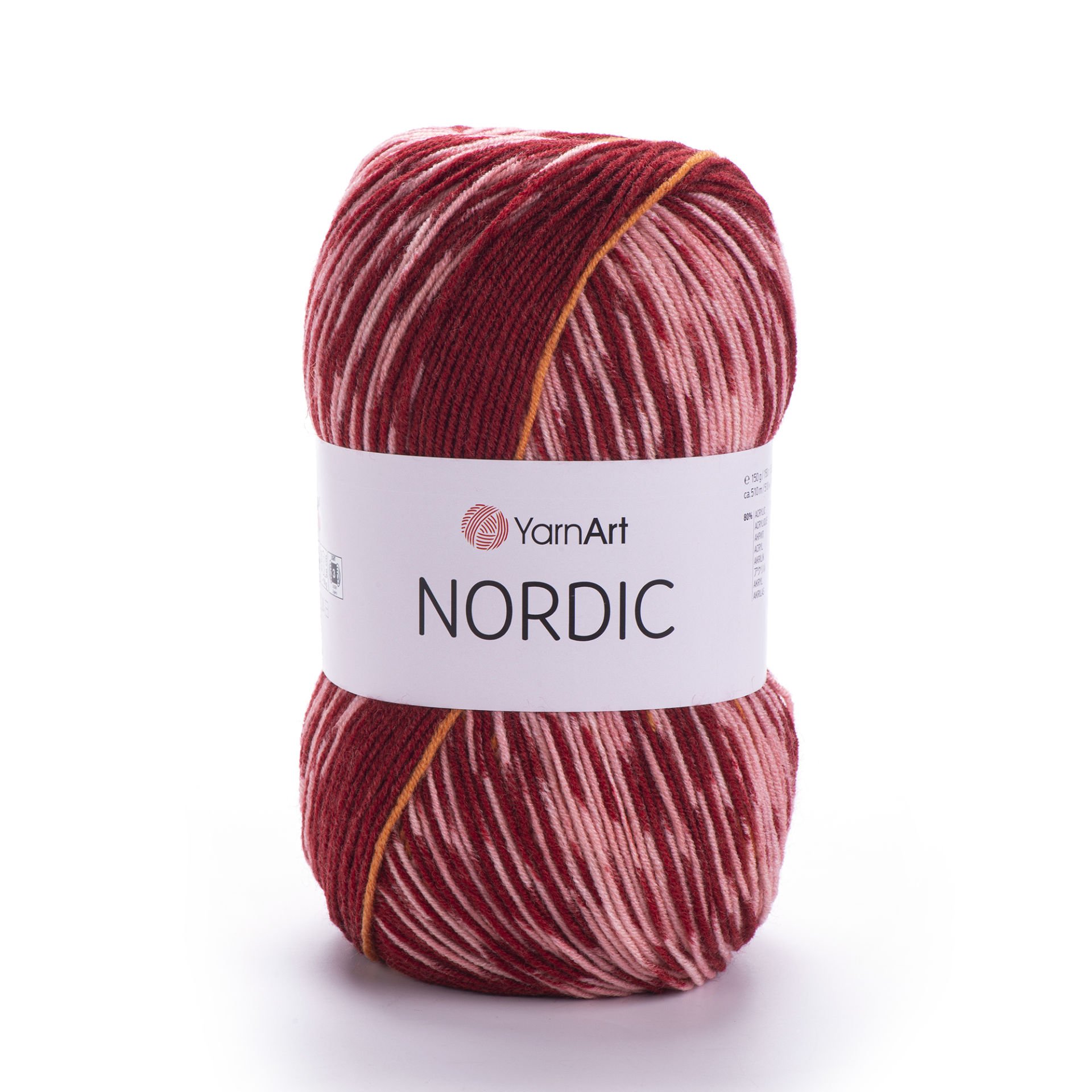 YARNART NORDIC - EBRULİ EL ÖRGÜ İPİ EBRULİ - 667 YARNART KLASİK İPLER
