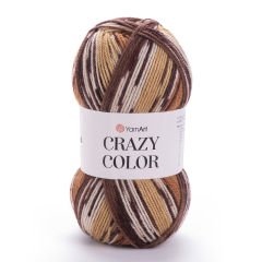 ゆりえ YARNART CRAZY COLOR - EBRULİ EL ÖRGÜ İPİ EBRULİ - 138 YARNART