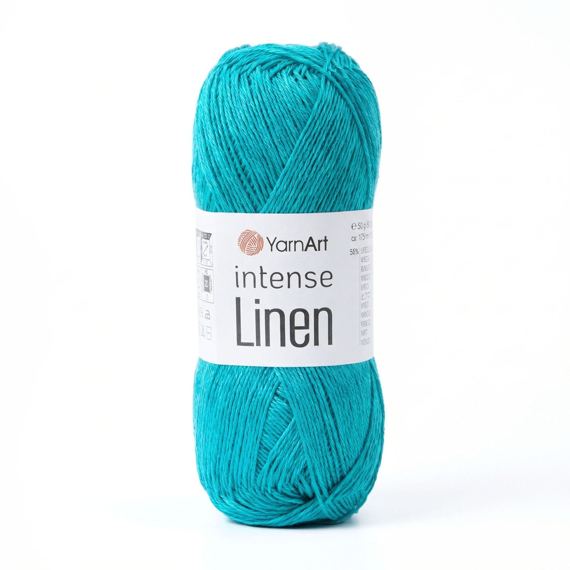 YARNART INTENSE LINEN - ÖRGÜ İPİ MAVİ - 4129