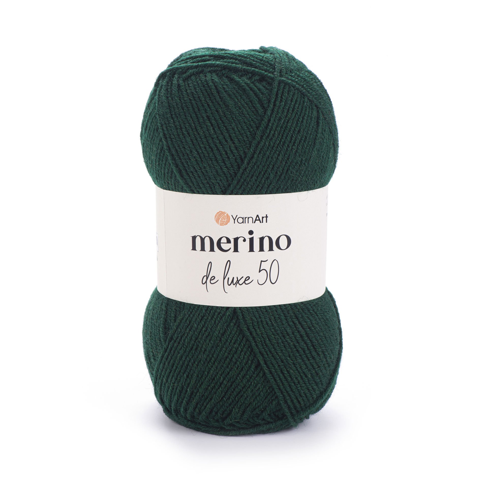 YARNART MERINO DE LUXE 50 - EL ÖRGÜ İPİ YEŞİL - 590