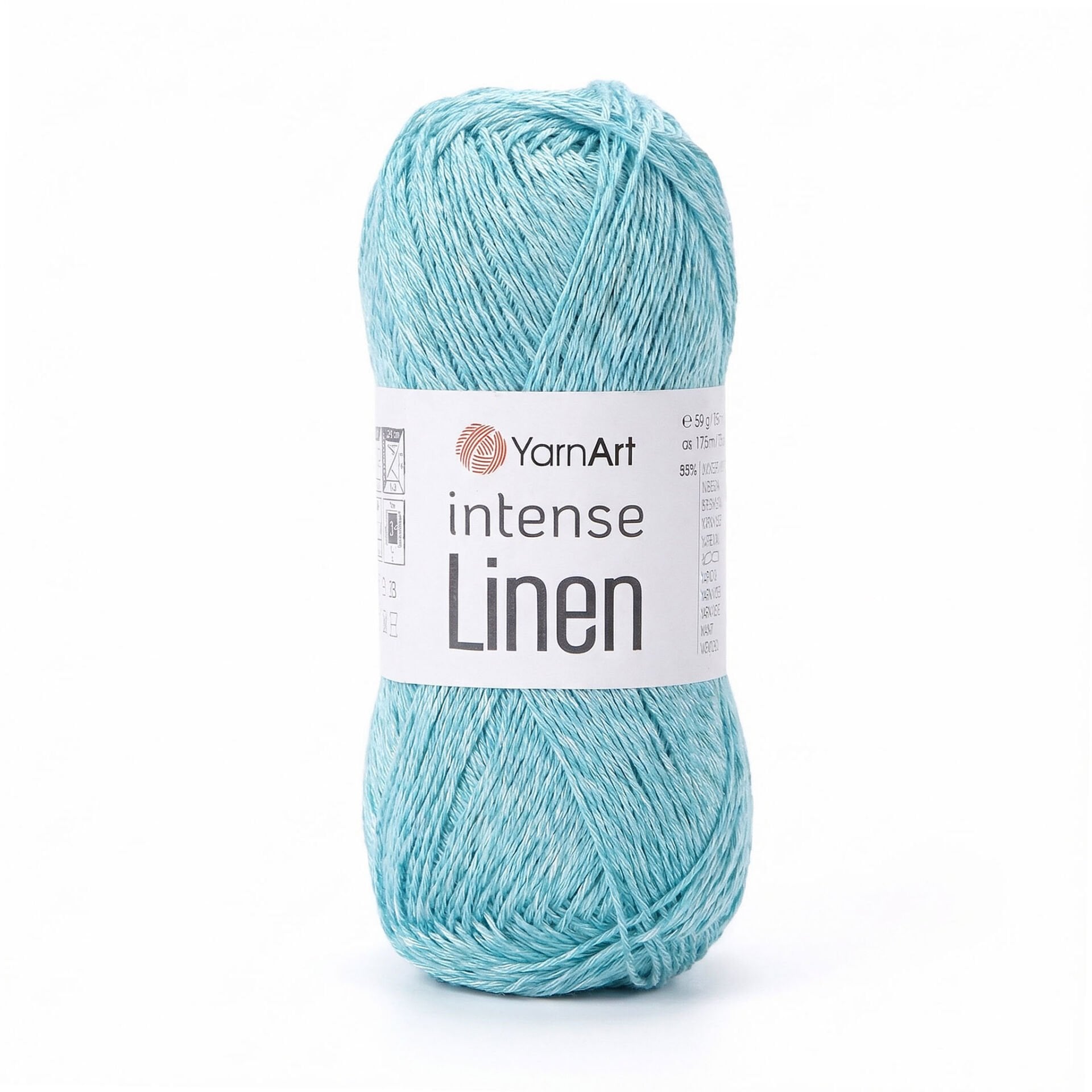 YARNART INTENSE LINEN - ÖRGÜ İPİ MAVİ - 4130
