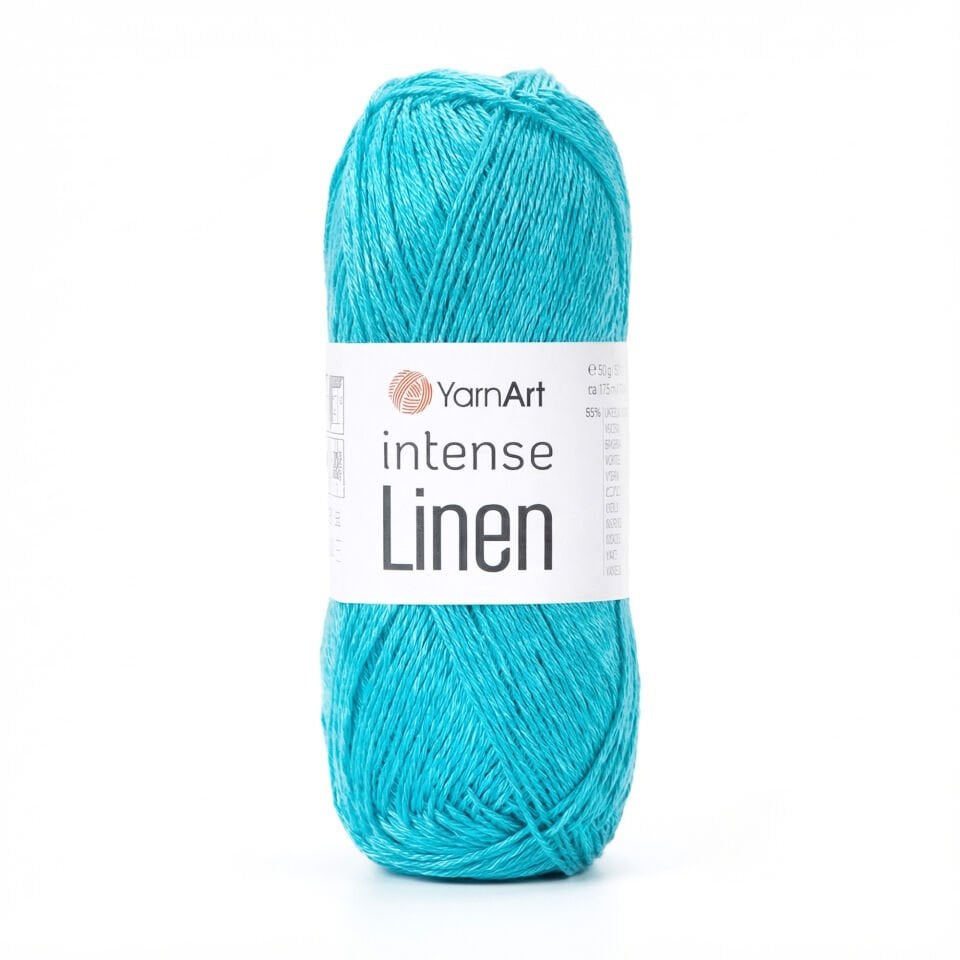 YARNART INTENSE LINEN - ÖRGÜ İPİ MAVİ - 4131
