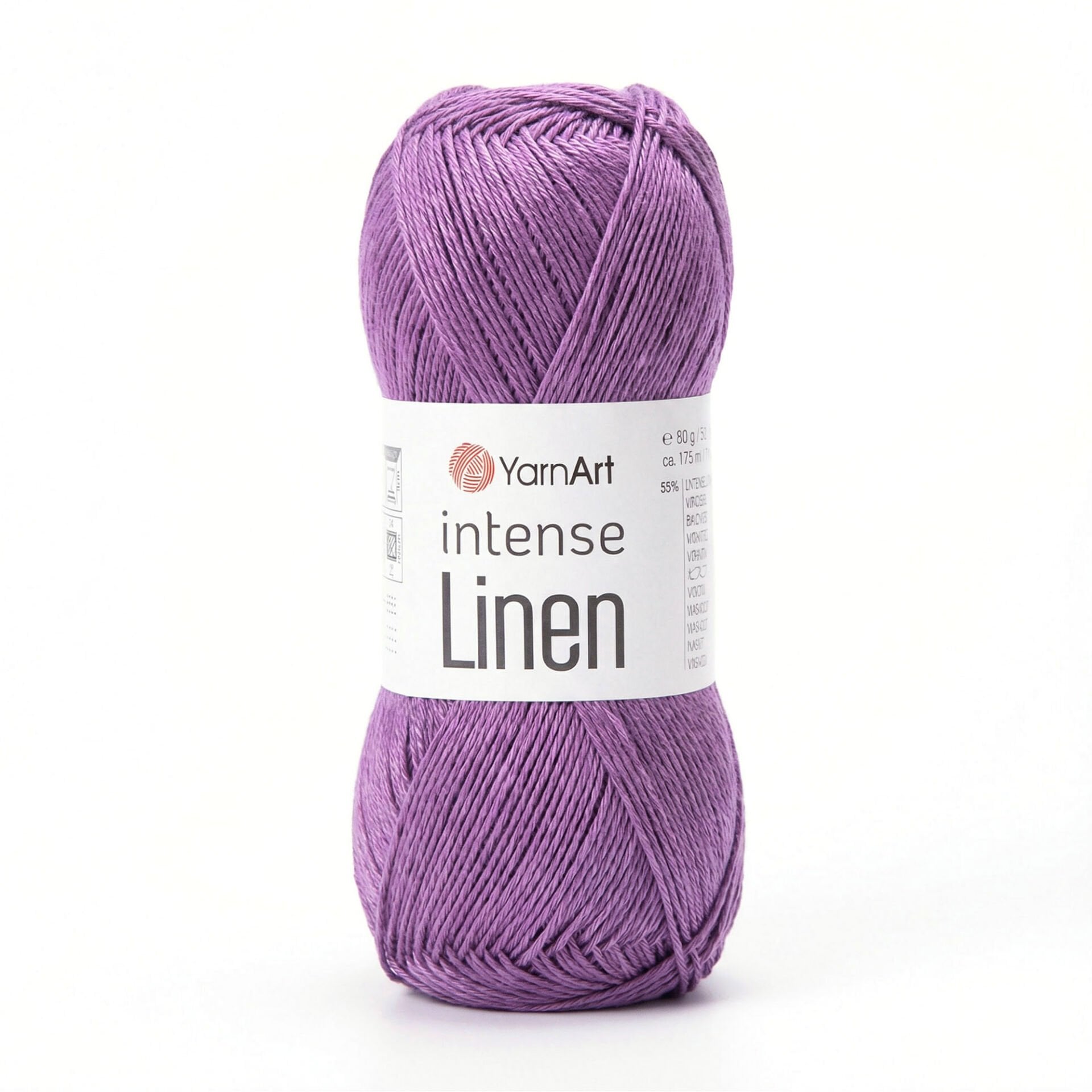 YARNART INTENSE LINEN - ÖRGÜ İPİ MOR - 4112