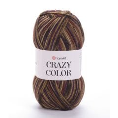 YARNART CRAZY COLOR - EBRULİ EL ÖRGÜ İPİ EBRULİ - 155