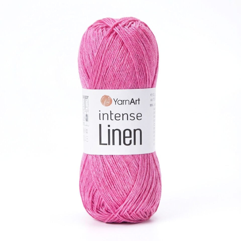YARNART INTENSE LINEN - ÖRGÜ İPİ PEMBE - 4107