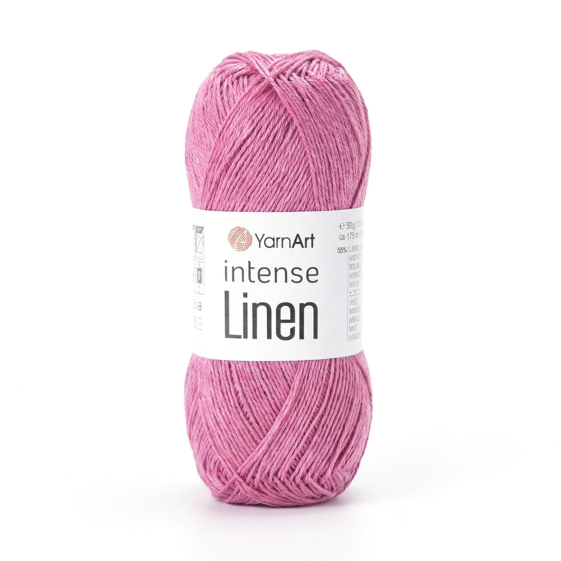 YARNART INTENSE LINEN - ÖRGÜ İPİ PEMBE - 4108