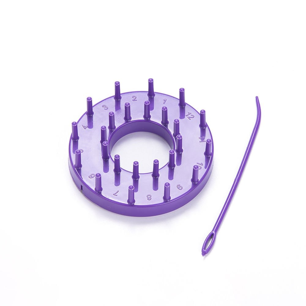 YUVARLAK MOTİFMATİK MOR