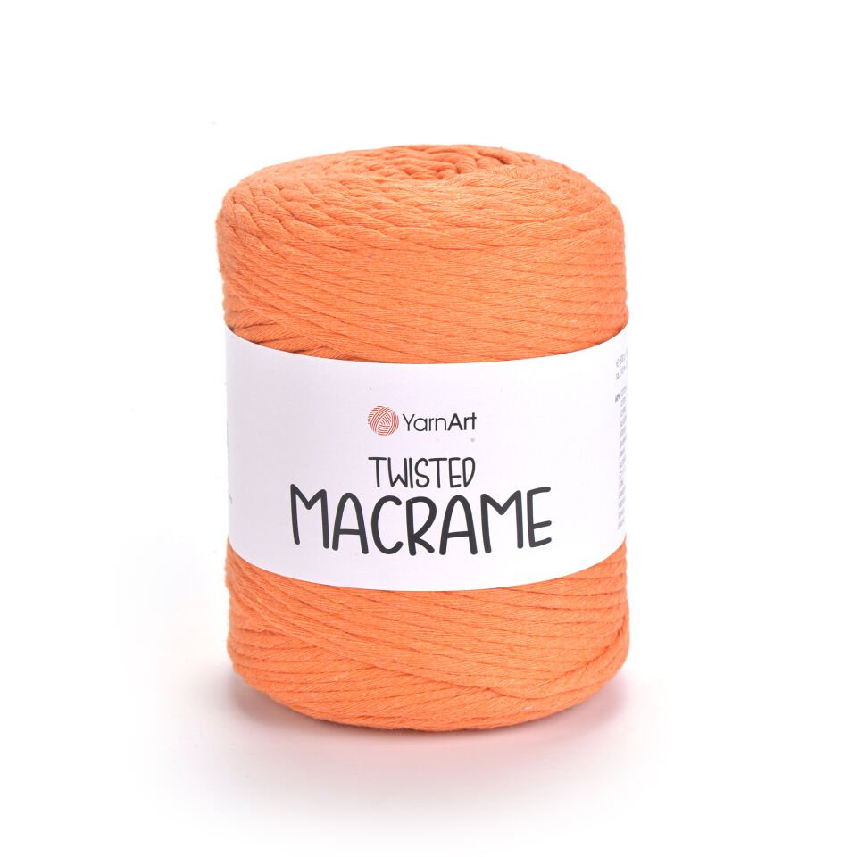 YARNART TWISTED MACRAME - MAKROME EL ÖRGÜ İPİ SOMON - 770