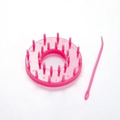 YUVARLAK MOTİFMATİK PEMBE