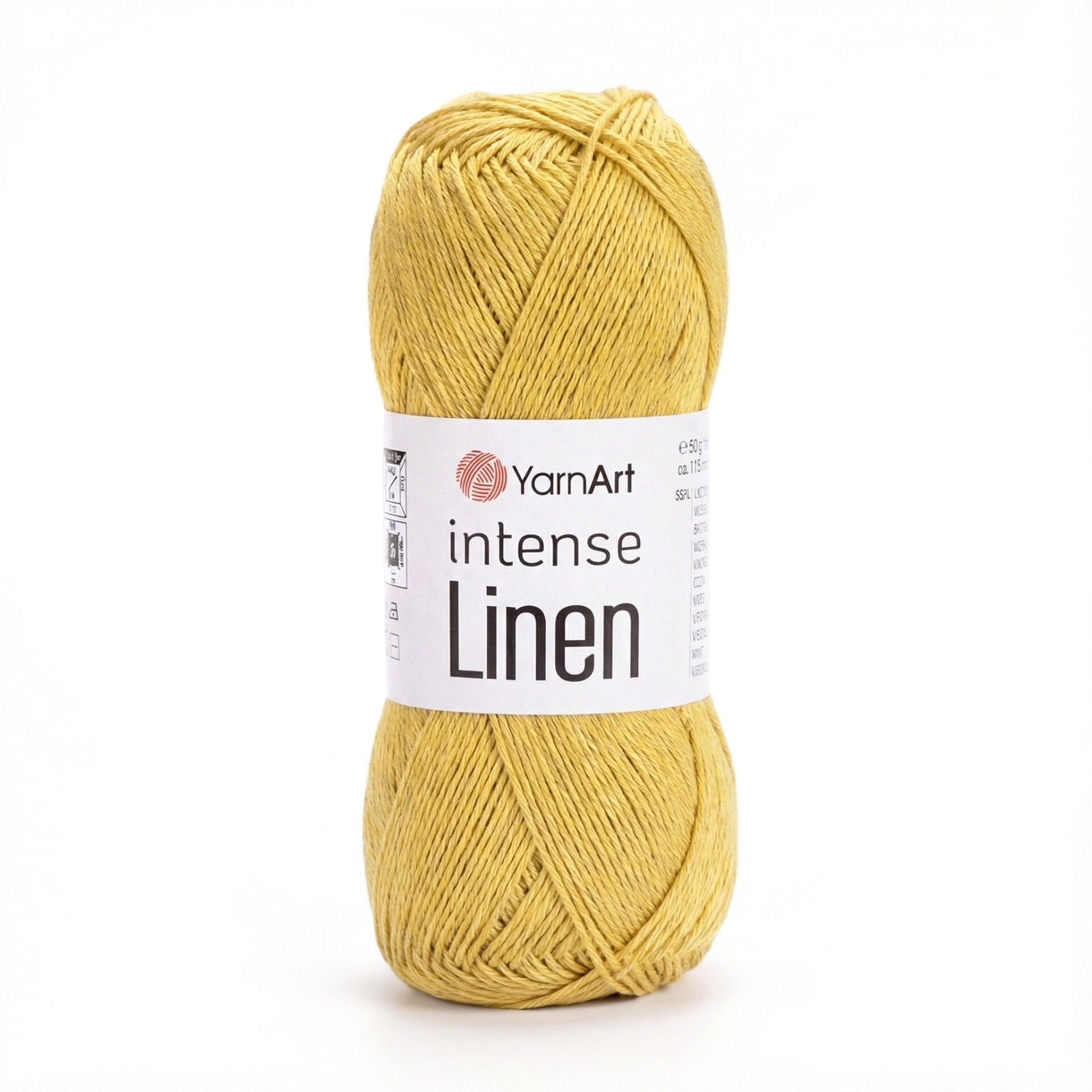 YARNART INTENSE LINEN - ÖRGÜ İPİ SARI - 4119