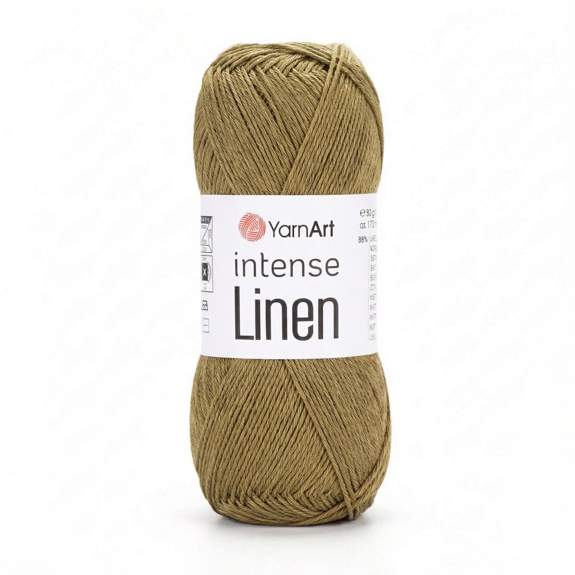YARNART INTENSE LINEN - ÖRGÜ İPİ YEŞİL - 4120