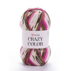 YARNART CRAZY COLOR - EBRULİ EL ÖRGÜ İPİ EBRULİ - 172