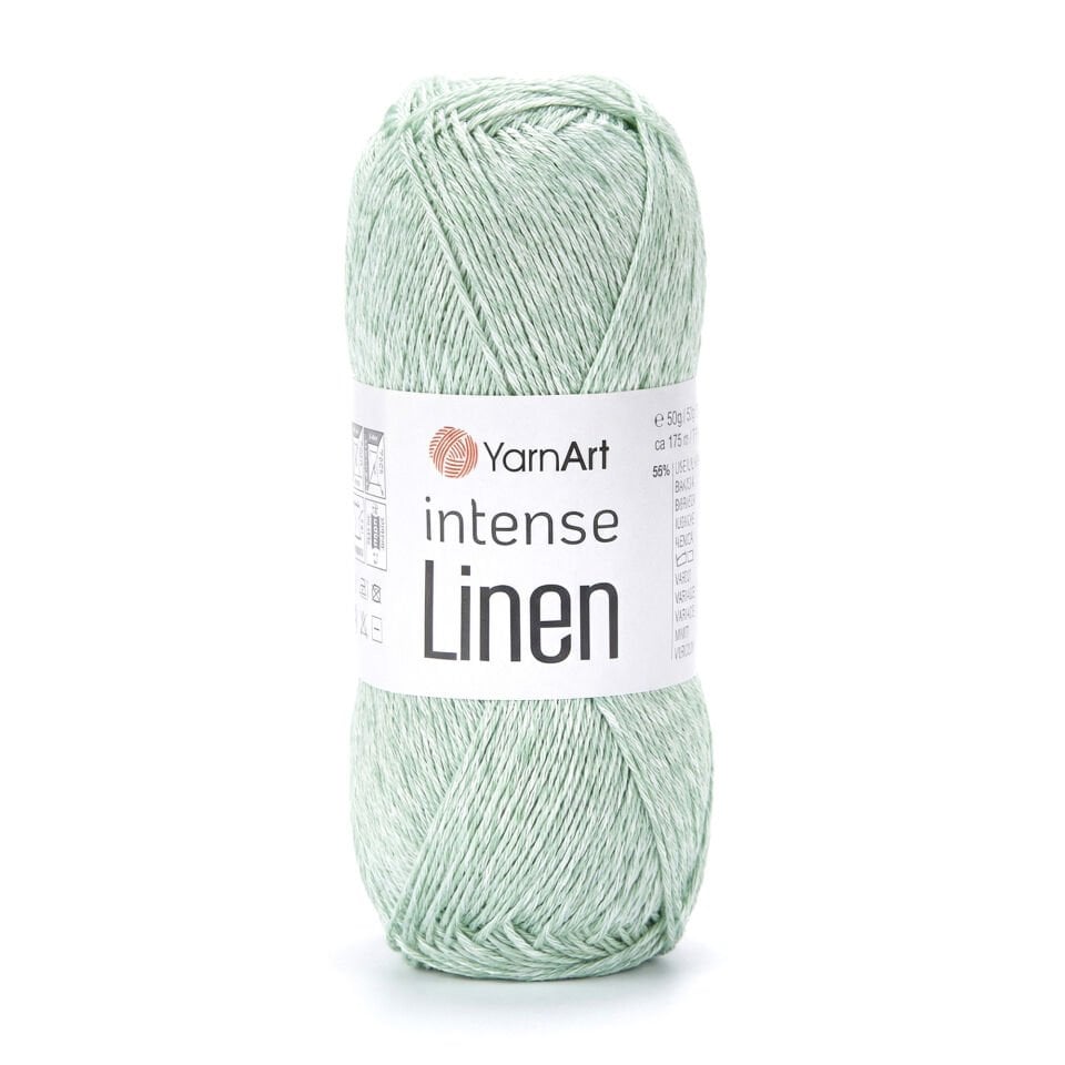 YARNART INTENSE LINEN - ÖRGÜ İPİ YEŞİL - 4124