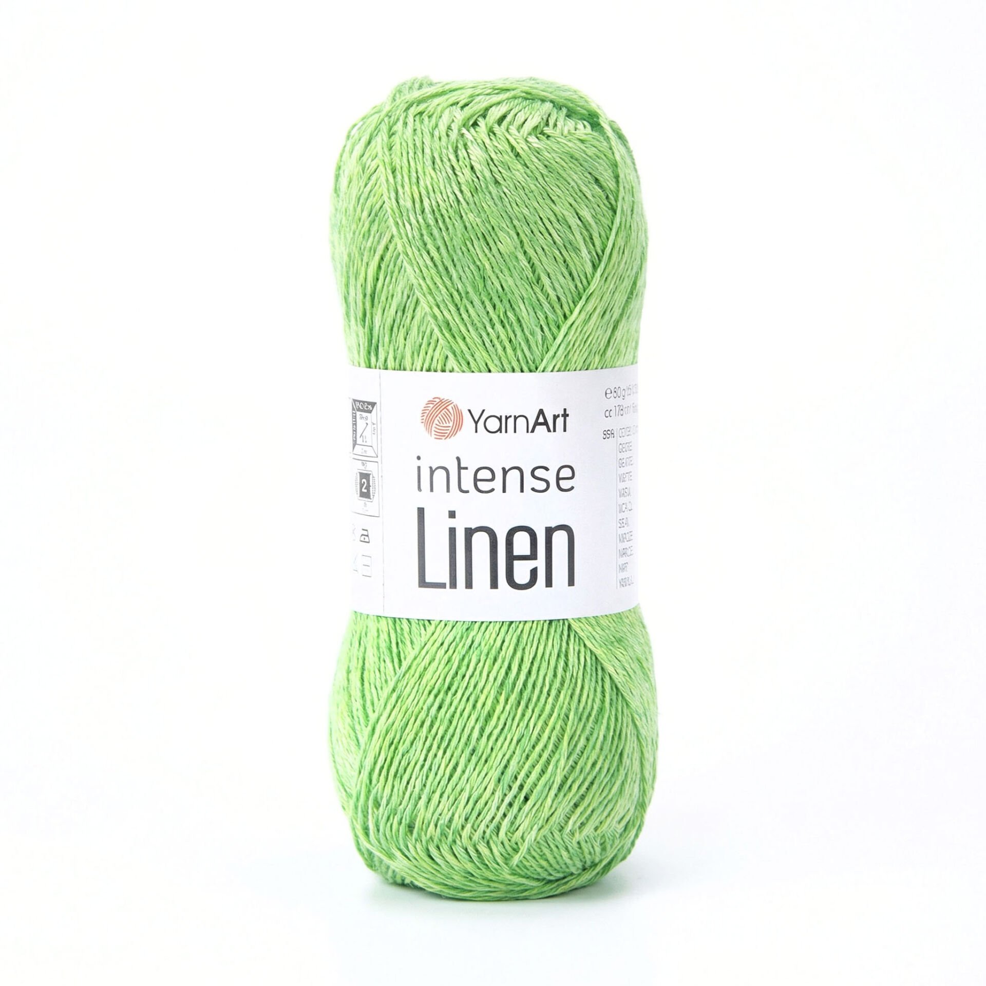 YARNART INTENSE LINEN - ÖRGÜ İPİ YEŞİL - 4125