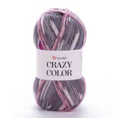 YARNART CRAZY COLOR - EBRULİ EL ÖRGÜ İPİ EBRULİ - 176