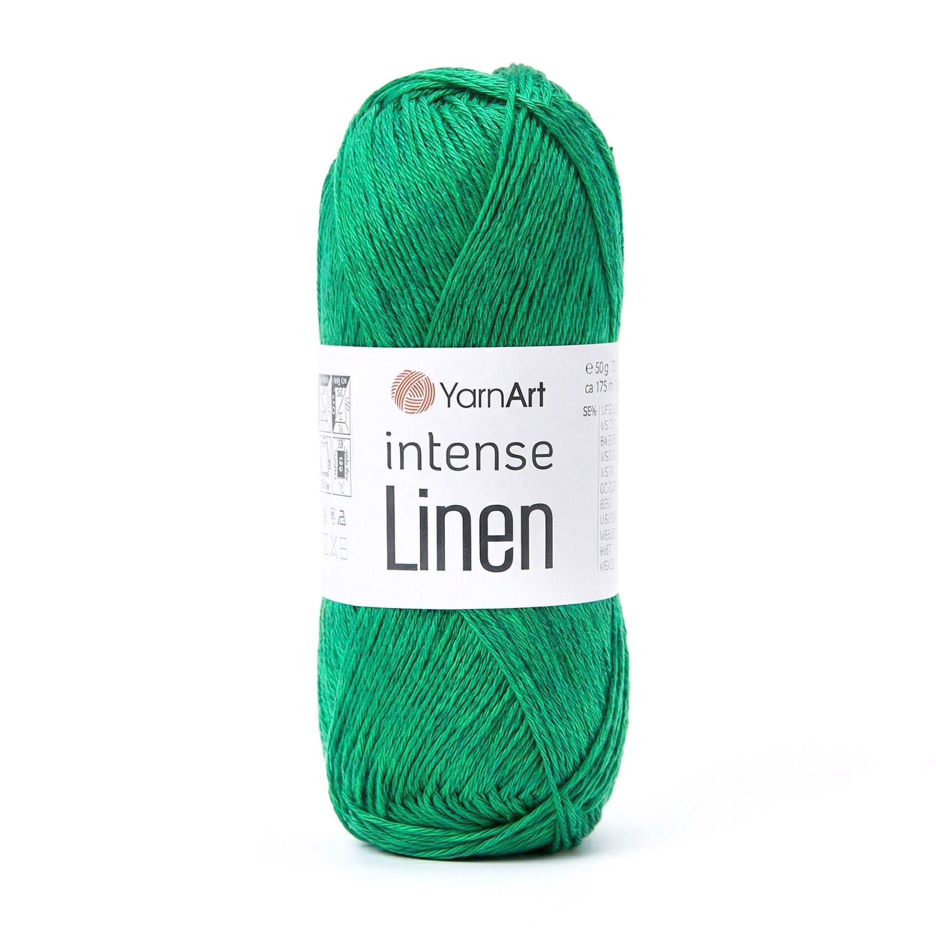 YARNART INTENSE LINEN - ÖRGÜ İPİ YEŞİL - 4127