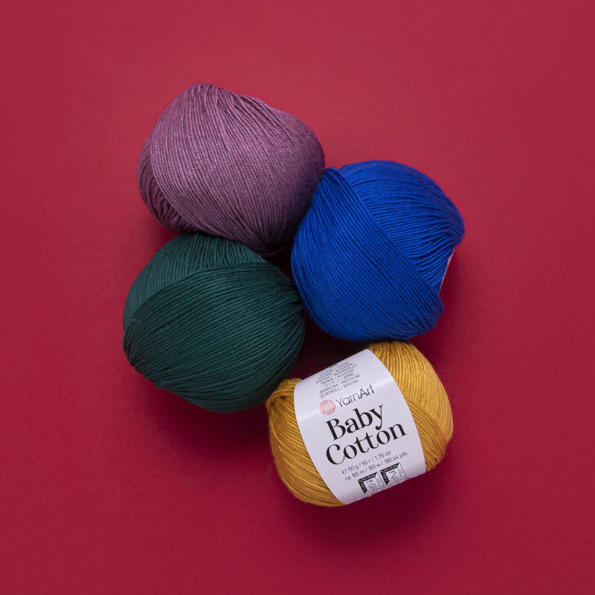 YARNART BABY COTTON - BEBEK EL ÖRGÜ İPİ