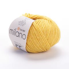 YARNART MILANO - EL ÖRGÜ İPİ KOYU SARI - 863