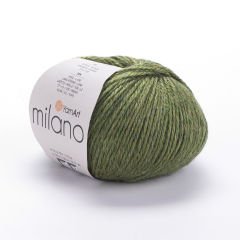 YARNART MILANO - EL ÖRGÜ İPİ ZEYTİN YEŞİLİ - 865